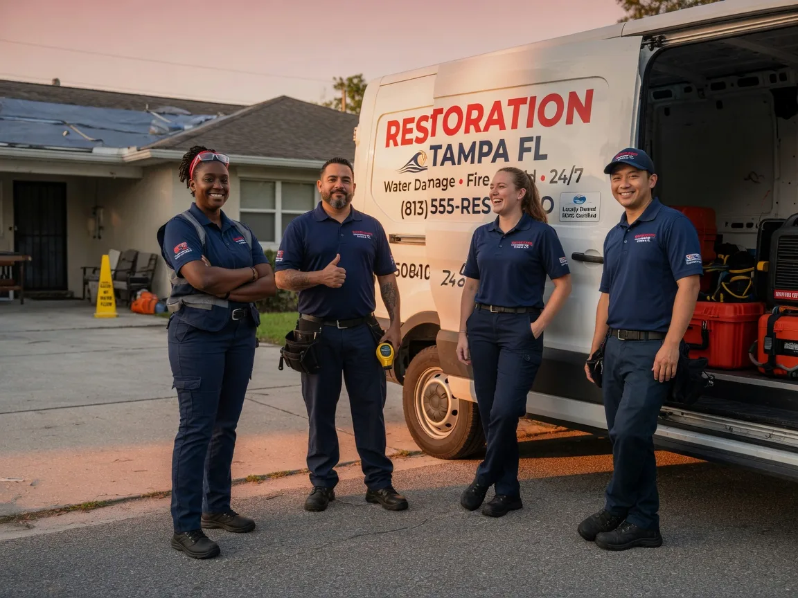 Water Damage Restoration company in Meridian, OK